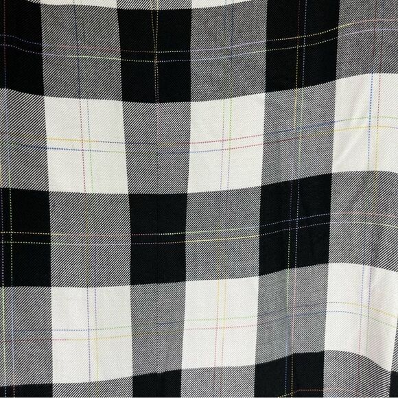 Amanda Smith Vintage Blazer Skirt Set 90s Clueless Plaid Double Breasted 16 - Picture 10 of 15